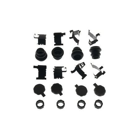 Carlson Brake Hardware Chev 10-08 Ford Tk 10-08 Gmc Tk 10-08 Bk Hardware Kit, H5819Q H5819Q